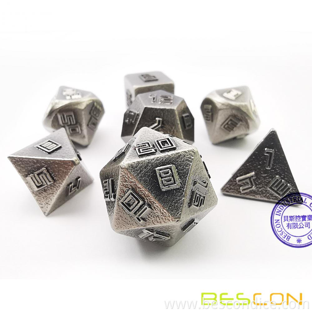 Lode Solid Metal Dnd Dice Set Of 7 3 Lode Solid Metal Dnd Dice Set Of 7 3